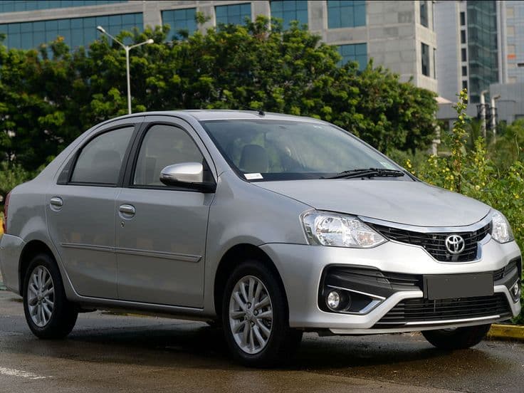 TOYOTA ETIOS - SILVER COLOUR