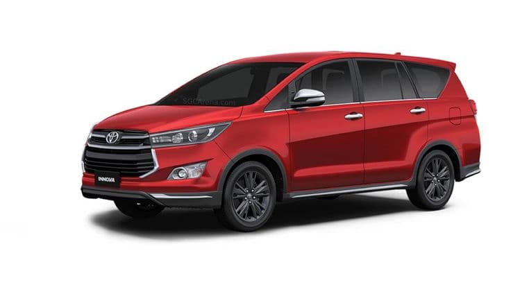 INNOVA CRYSTA Z - GRANITE RED